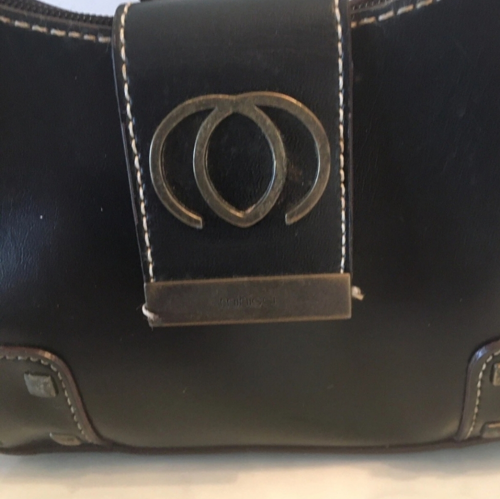 Black And Brass SMALL HANDBAG BY MINNICI - Picture 2 of 7
